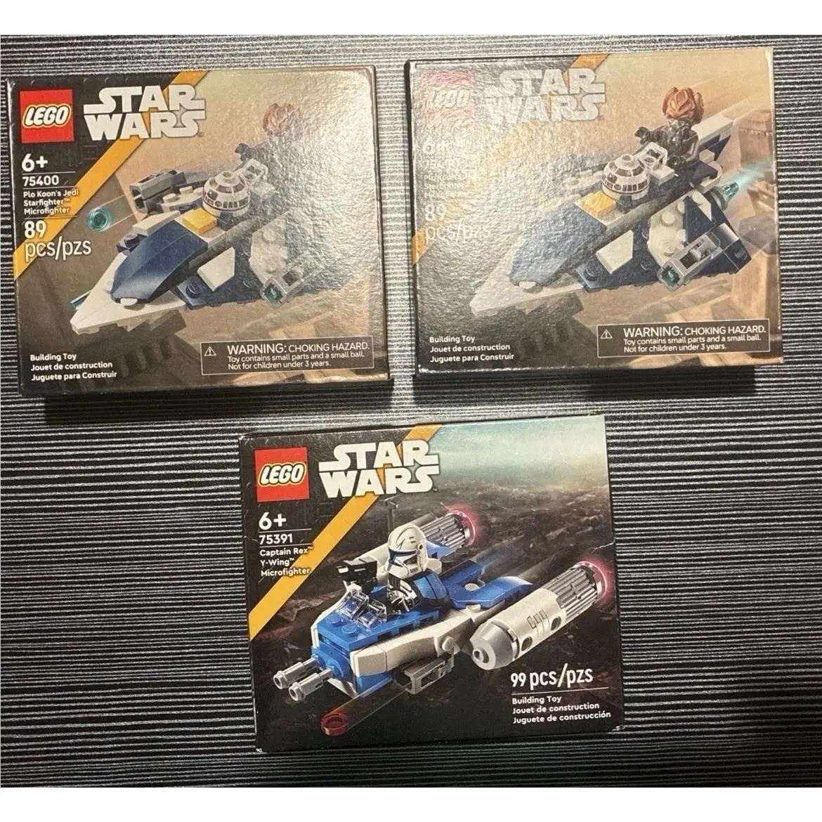 Lego Star Wars Set of 3 Boxes 75400 75400 75391
