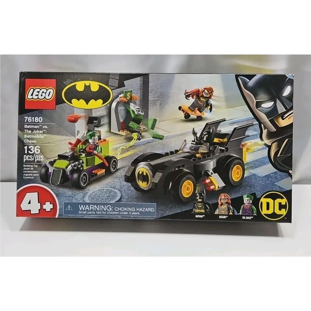 Lego Super Heroes: Batman Vs. The Joker: Batmobile Chase 76180 Retired Set