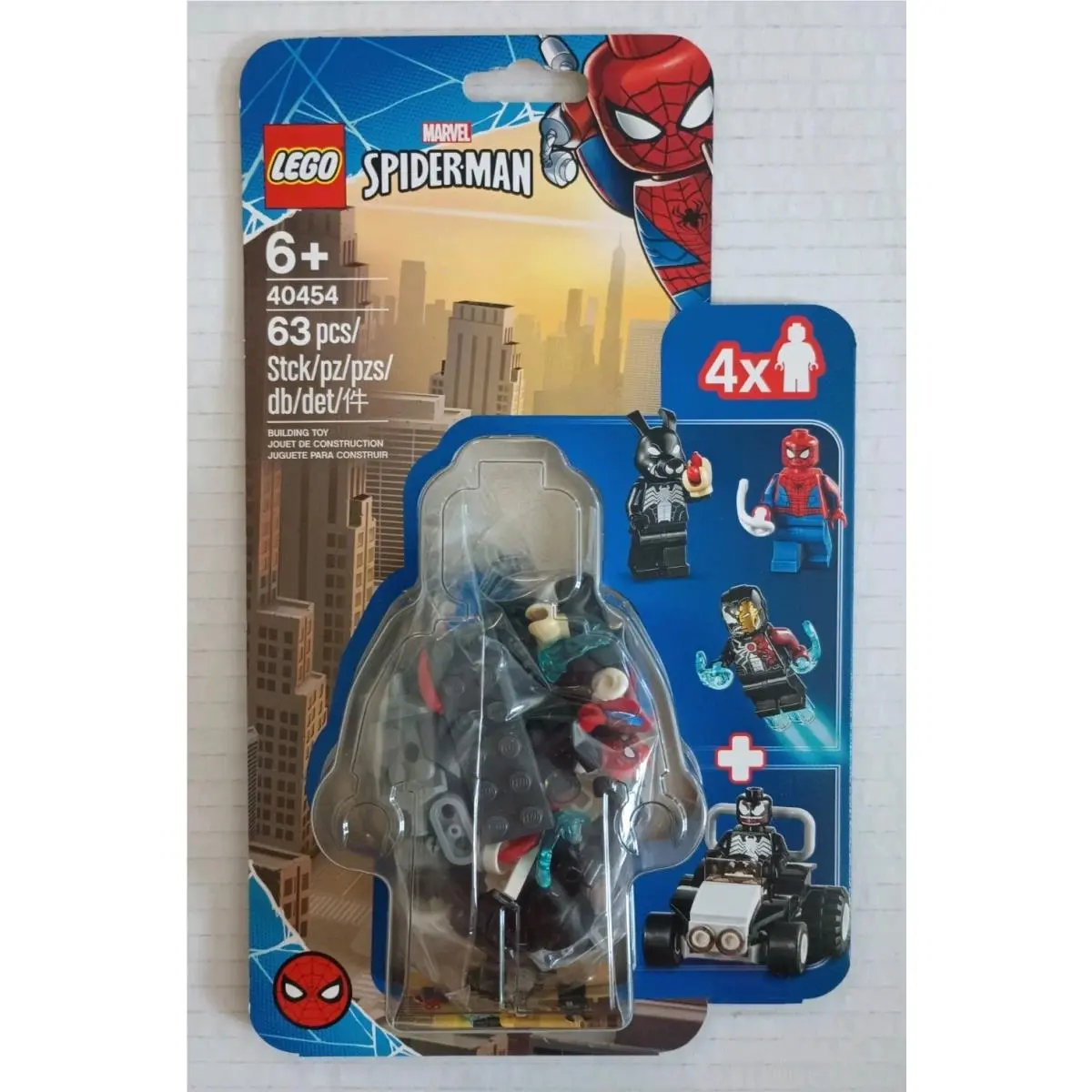 Lego Superheroes 40454 Spiderman vs Venom Iron Venom + Pork Grind Retired Nisb