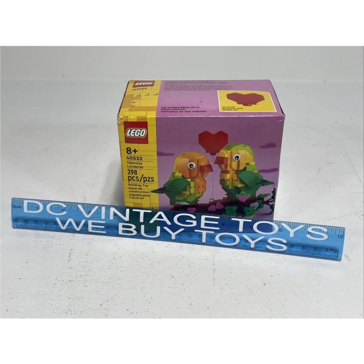 Retired Lego Iconic Valentine Lovebirds 40522