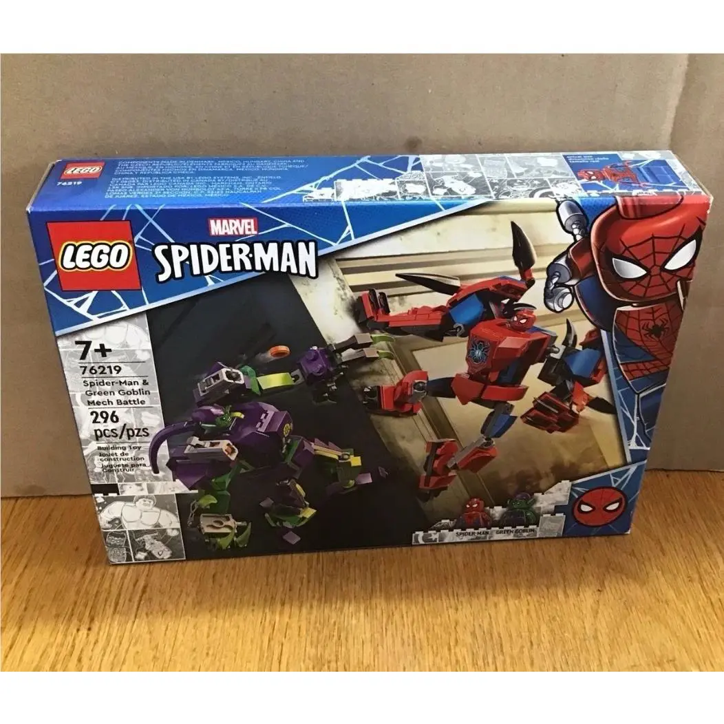 Lego Marvel 76219 Spider-man Green Goblin Mech Battle Nisb