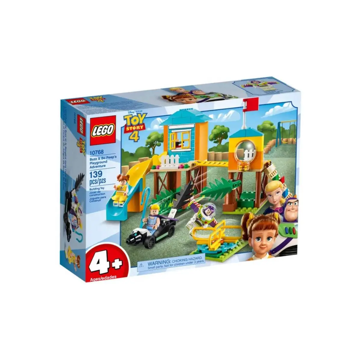 Lego Disney Toy Story 4 Buzz Bo Peep`s Playground Adventure Set 10768