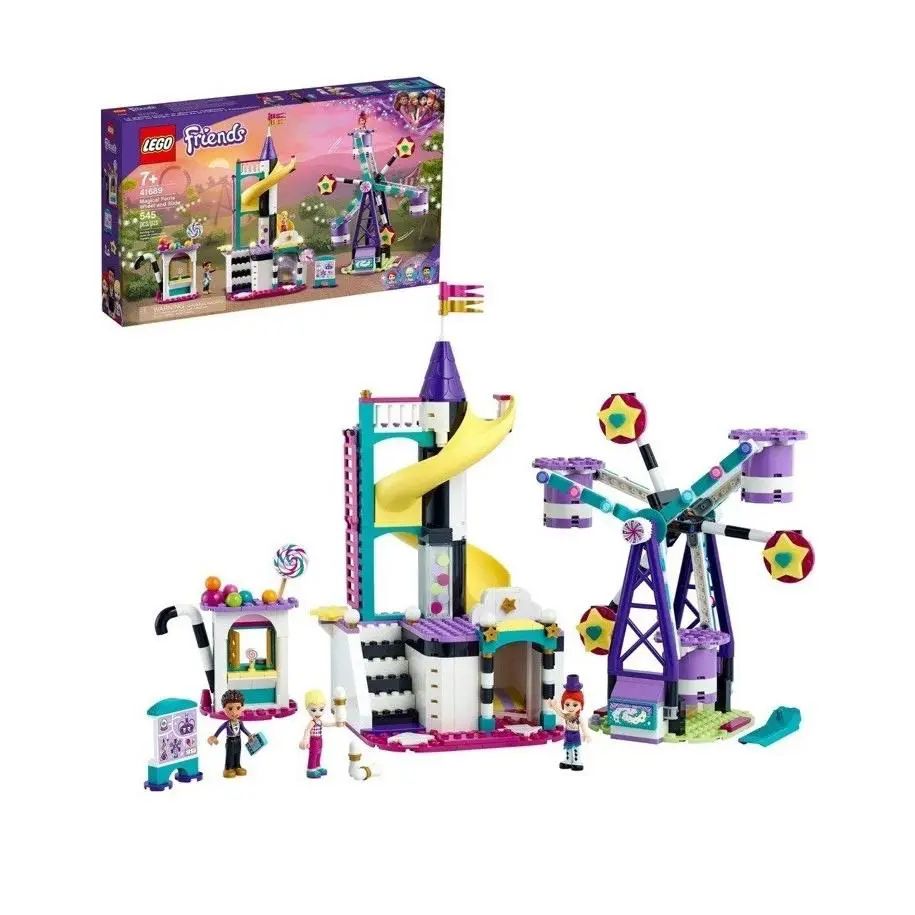 Lego Friends Magical Ferris Wheel and Slide 41689 Building Kit 545 Pcs Playset