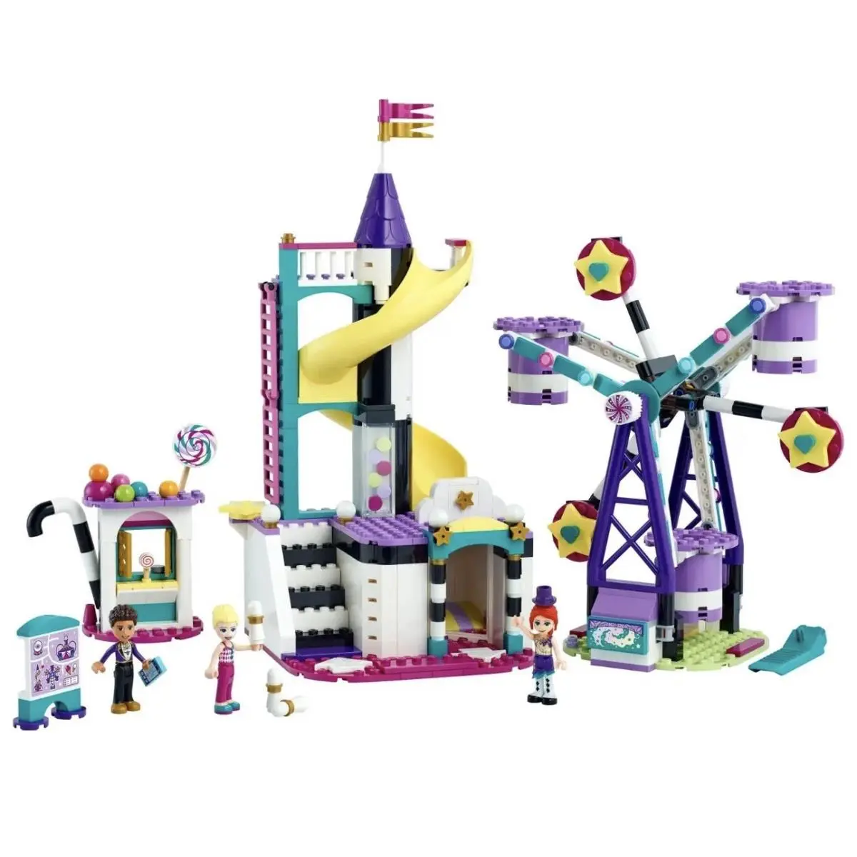 Lego Friends Magical Ferris Wheel and Slide 41689 Building Kit 545 Pcs Playset
