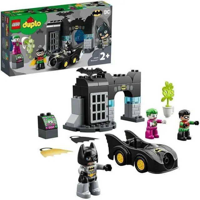 Lego Duplo Batcave 10919 Batman Robin Joker Set DC Comics