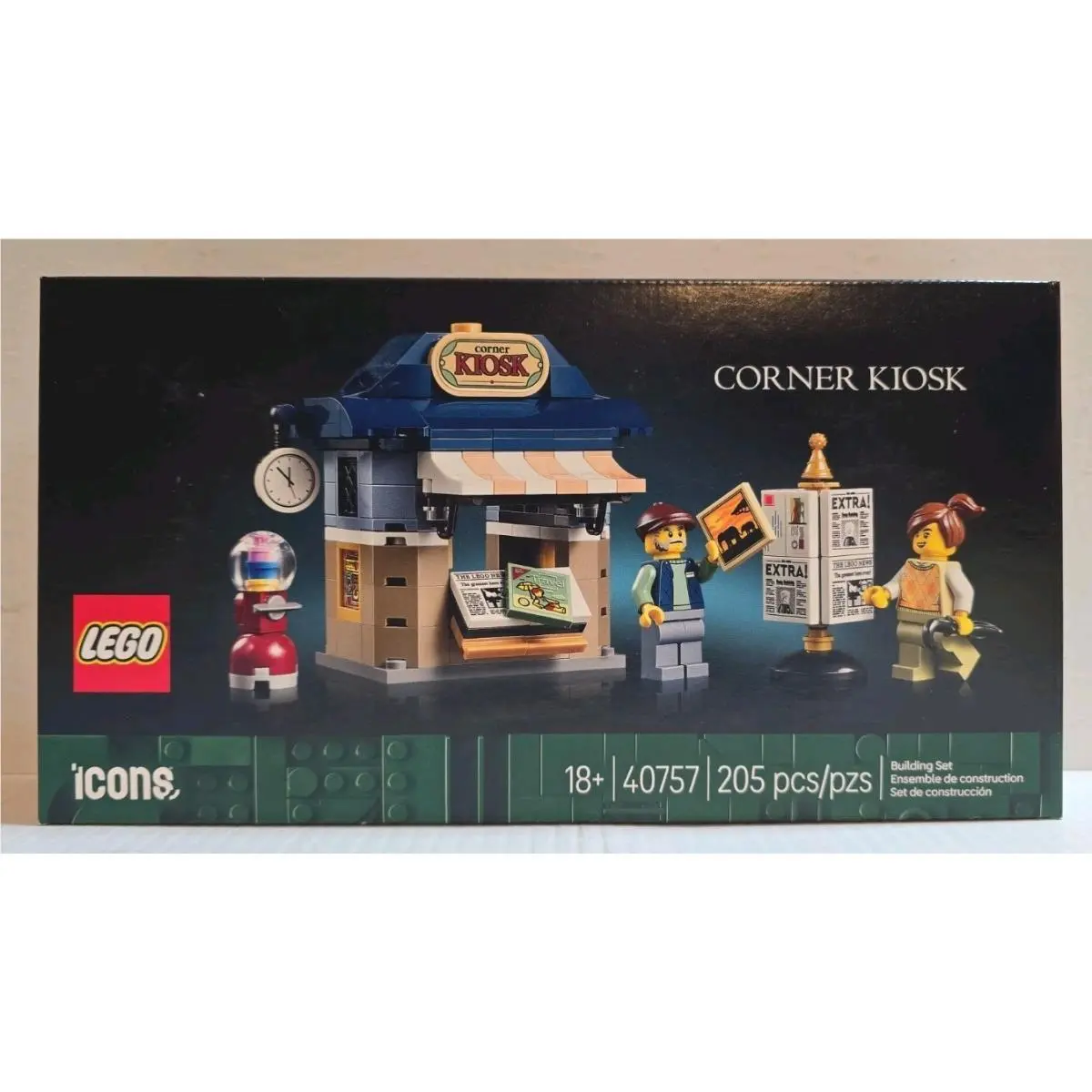 Lego Corner Kiosk 40757 Excellent Box
