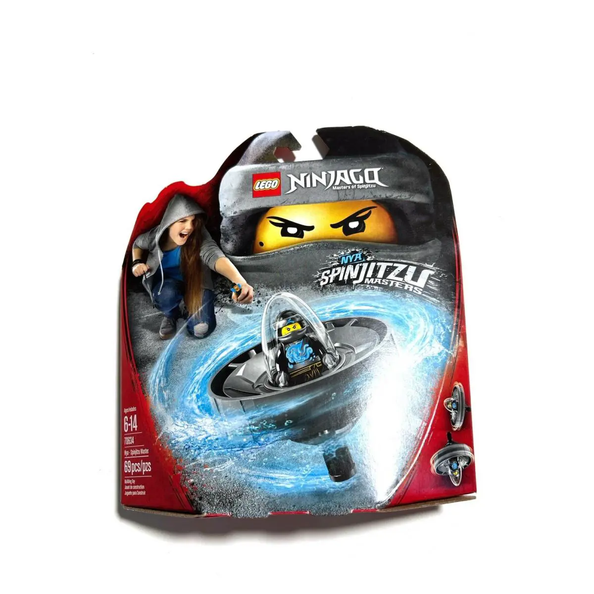 Lego Ninjago Nya Spinjitzu Master Minifigure 70634 In Package 2018 Rare