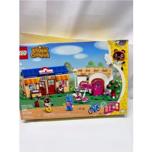 Lego Animal Crossing Nook`s Cranny Rosie`s House- 77050 535pcs New-box Damage