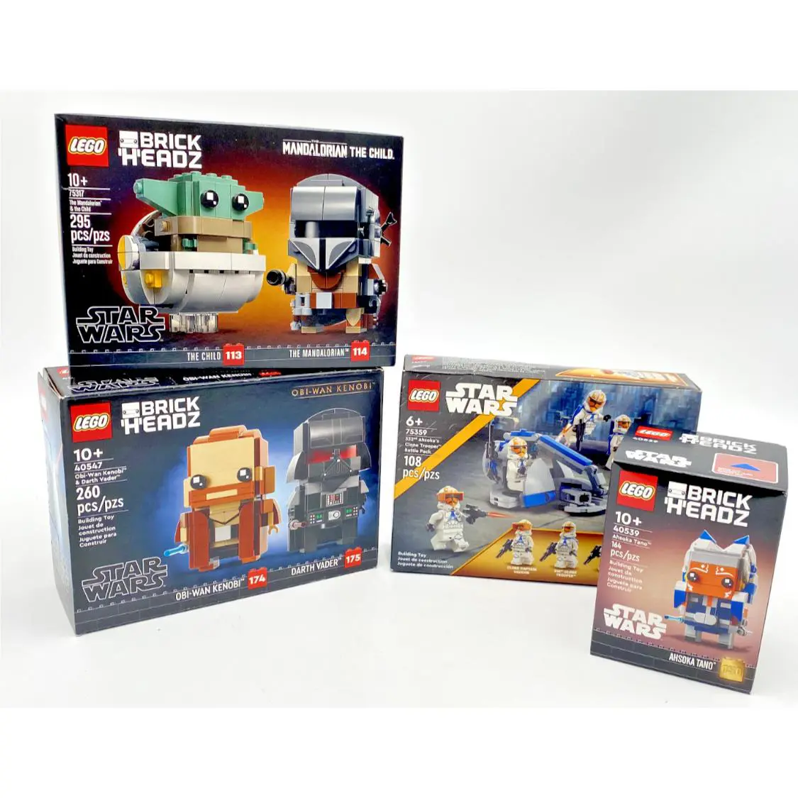 Lego Star Wars Brick Headz 40539 75317 75359 Ahsoka`s Trooper