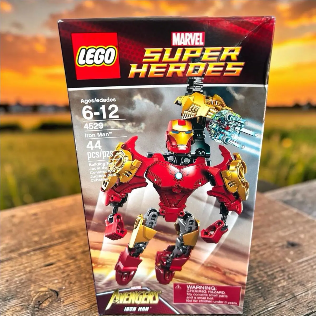 Lego Marvel Avengers Iron Man 4529 44 Piece Set Box