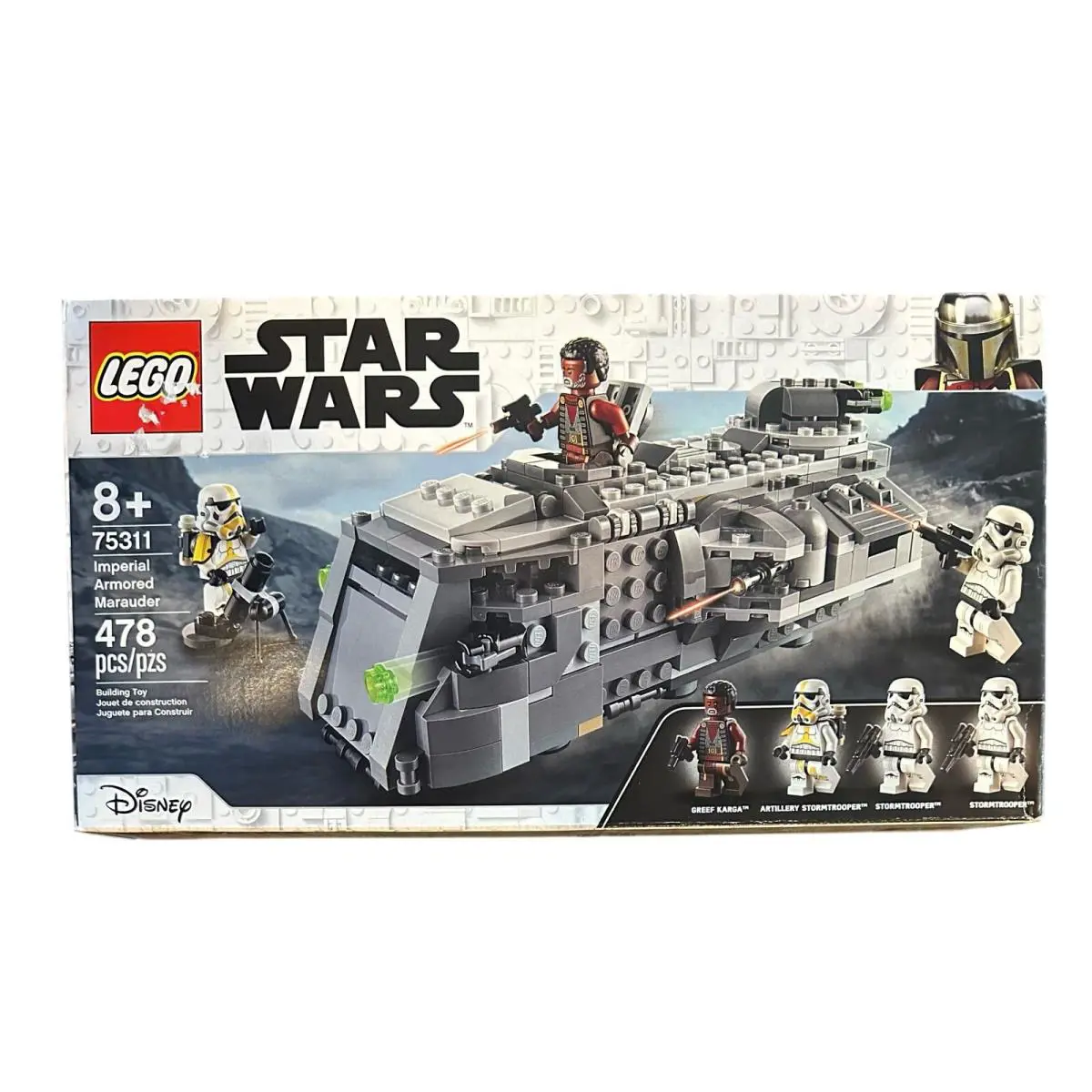 Lego Star War The Mandalorian Imperial Armored Marauder 75311 Retired