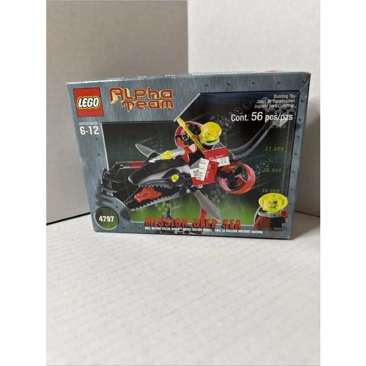 Lego Alpha Team Mission Deep Sea Ogel Mutant Killer Whale 4797
