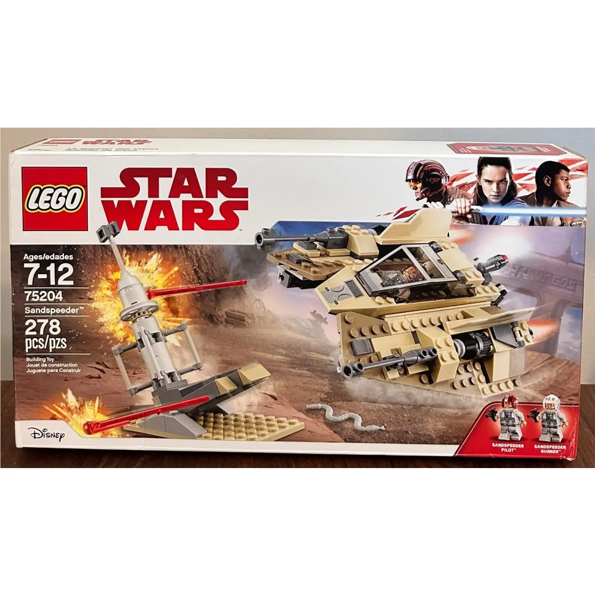 Star Wars Lego 75204 Sandspeeder Box S4
