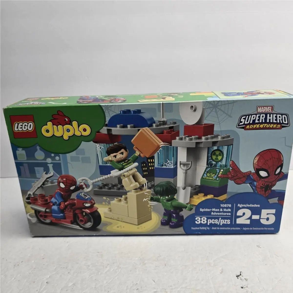 Lego Duplo 10876 Spider-man Hulk Adventures Sandman Marvel