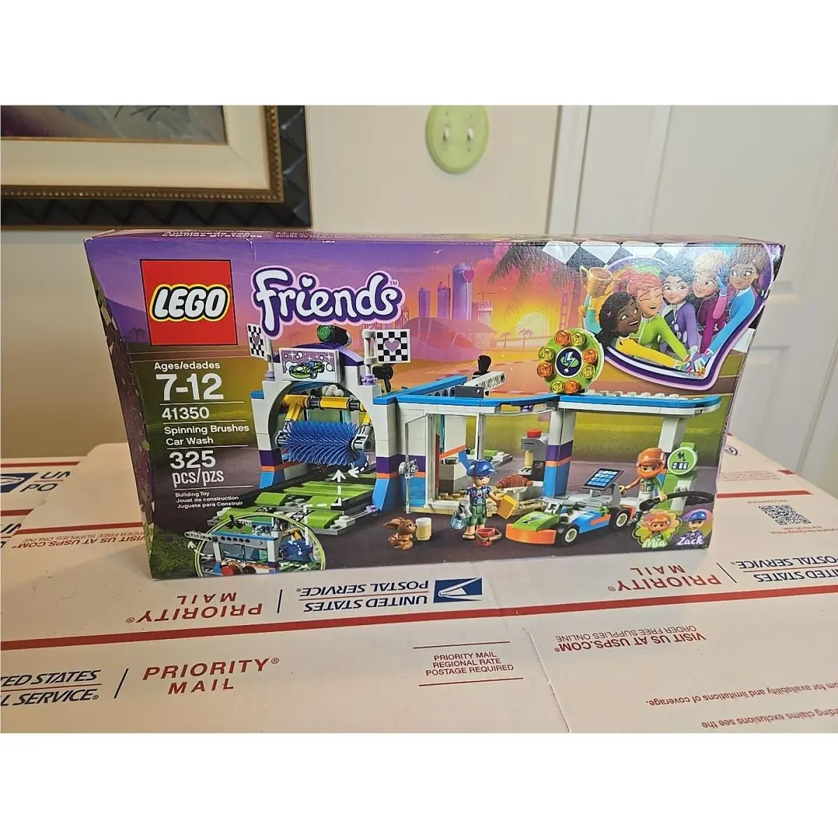 Lego Friends 41350 Spinning Brushes Car Wash Go-cart Carting Set