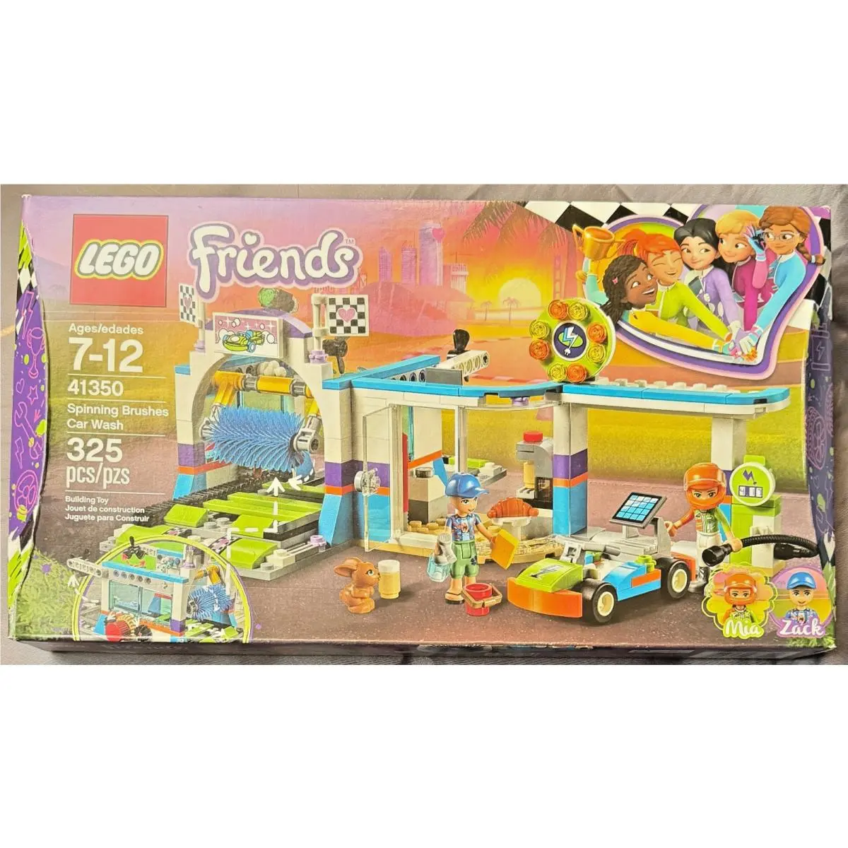 Lego Friends: Spinning Brushes Car Wash 41350 - 325 Pcs