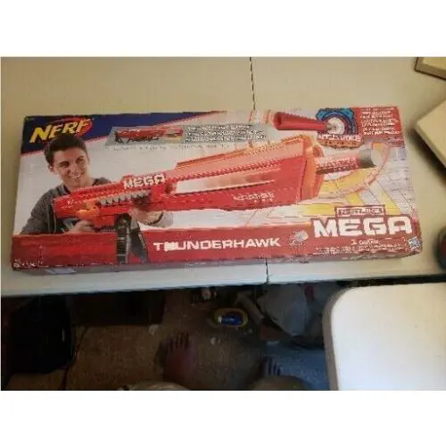 Nerf Thunderhawk Accustrike Series N-strike Mega Toy Blaster Hasbro
