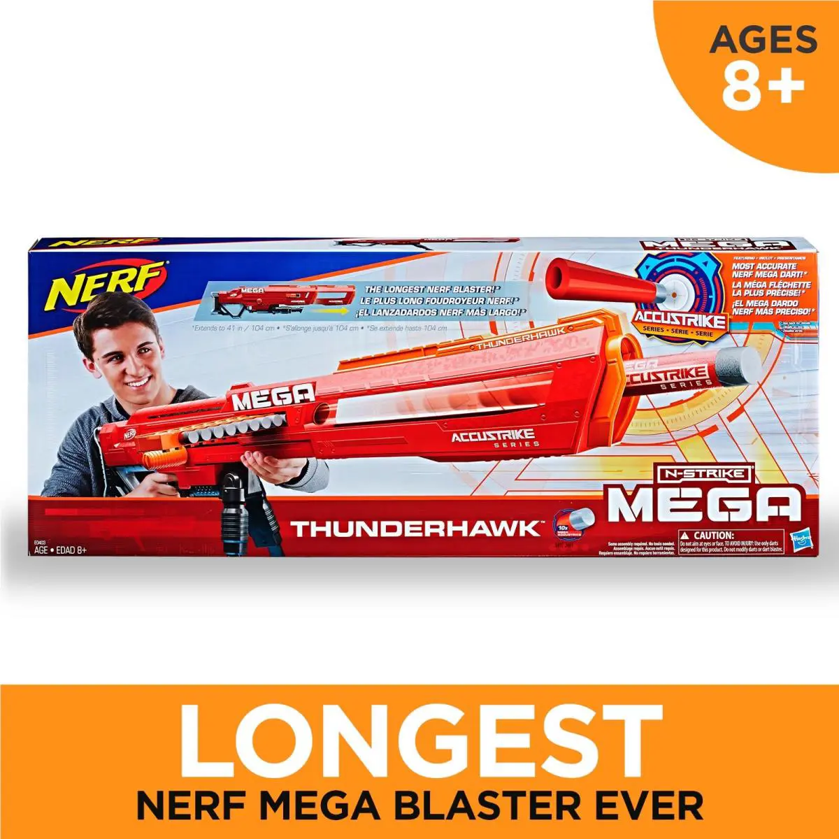 Nerf N-strike Mega Accustrike Series Thunderhawk Blaster