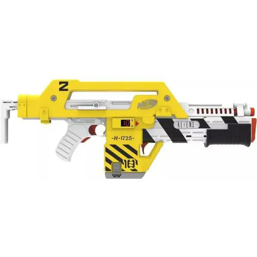 Nerf Aliens Lmtd Aliens M41A Pulse Rifle Blaster in Shipping Box