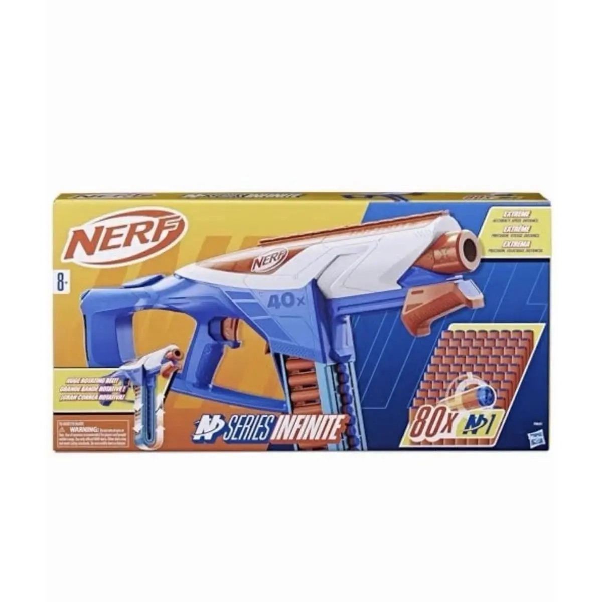 Nerf Hasbro Nerf N Series Infinite Blaster Perfect For Kids and - Multicolor