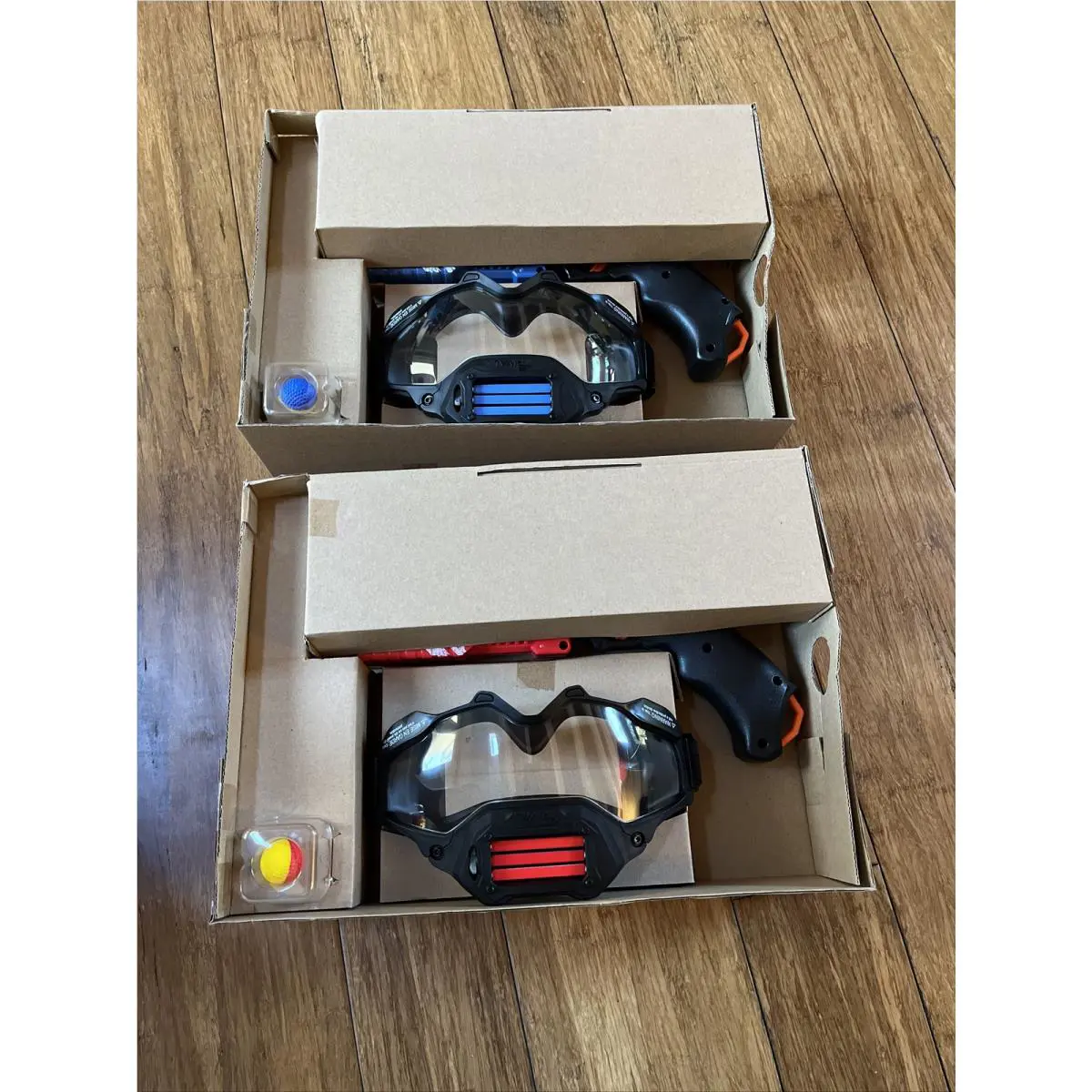 Nerf Rival Kronos XVIII-500 Battle Set Team Blaster Kits -red and Blue