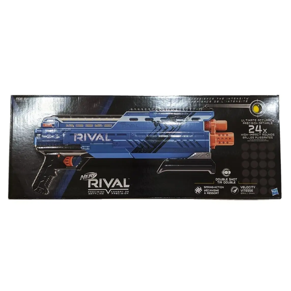 Nerf Rival Atlas XVI-1200 Blaster Team Blue 24X Rounds Precision Battling