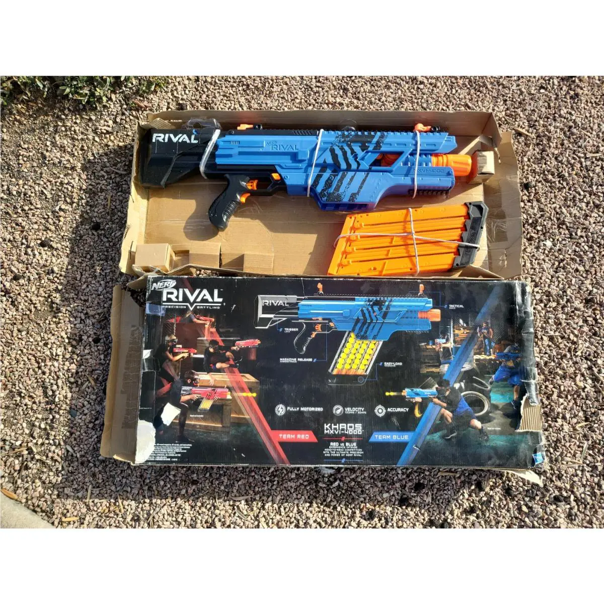 Nerf Rival Khaos MXVI-4000 Team Blue