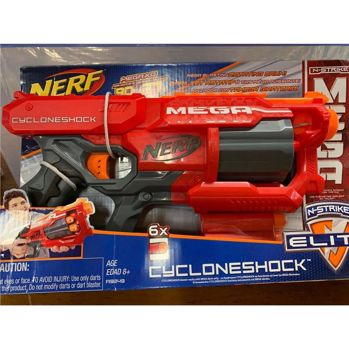 Nerf N-strike Elite Mega Cycloneshock Blaster A9249
