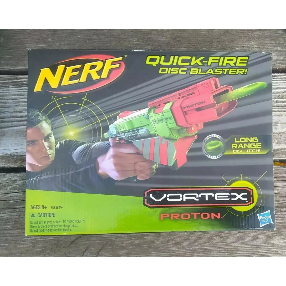 Nerf Vortex Proton Quick-fire Disc Blaster Hasbro 2011 - 32214