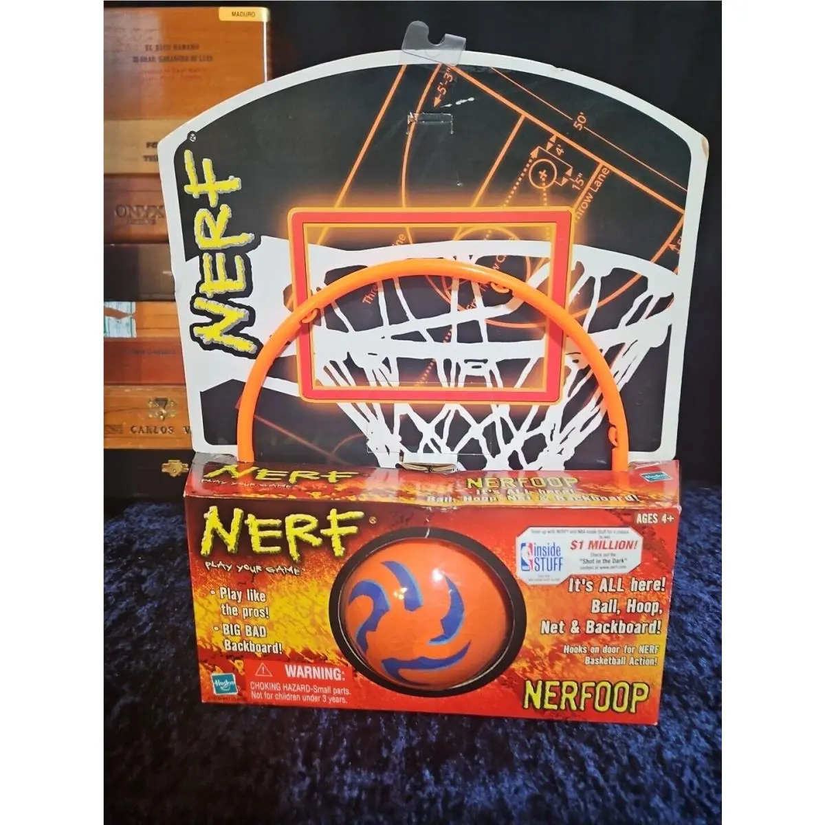 Hasbro Nerf Play Your Game Jam Nerfoop Vtg 2004 Seal