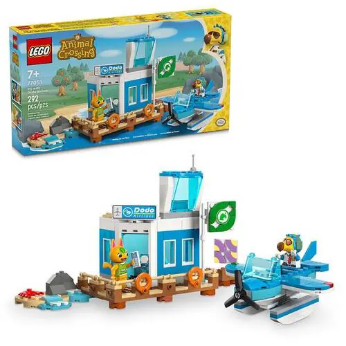 Lego® Animal Crossing™ Fly with Dodo Airlines 77051 Toy Brick