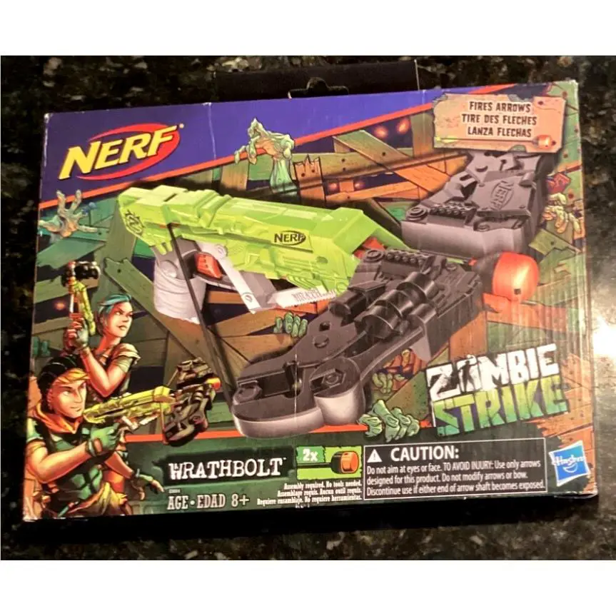 Nerf Zombie Strike Wrathbolt Wrath Bolt Crossbow