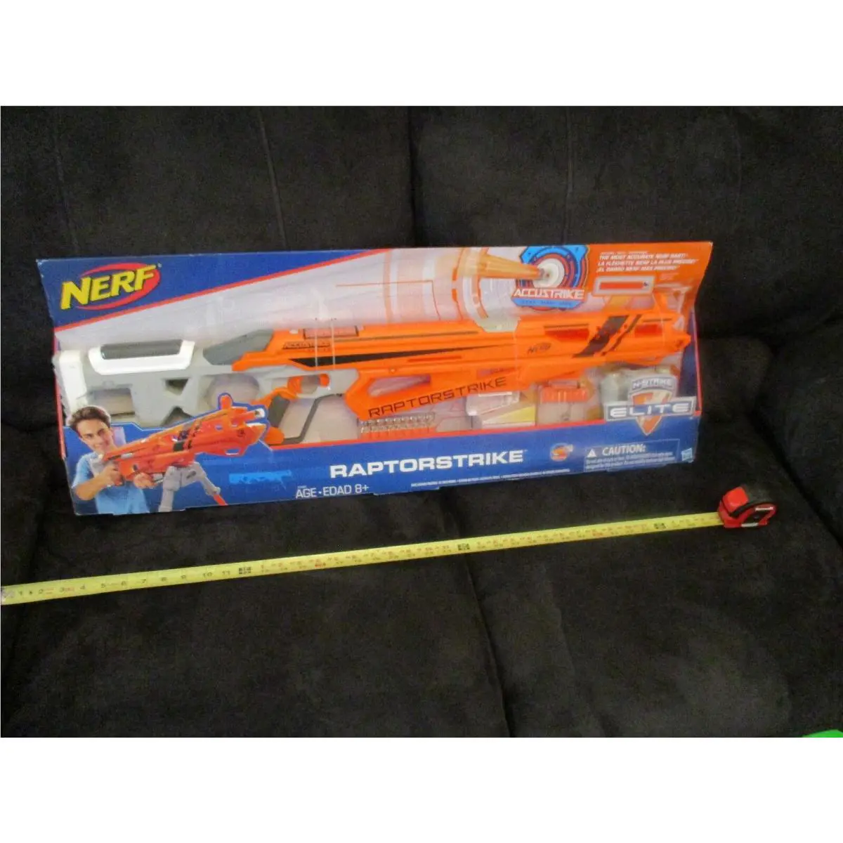 Nerf N-strike Elite Accustrike Raptorstrike Fun Kids Game Toy Raptor