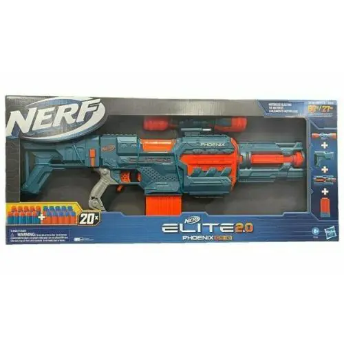 Nerf Phoenix CS-10 Elite 2.0 Motorized Foam Dart Blaster