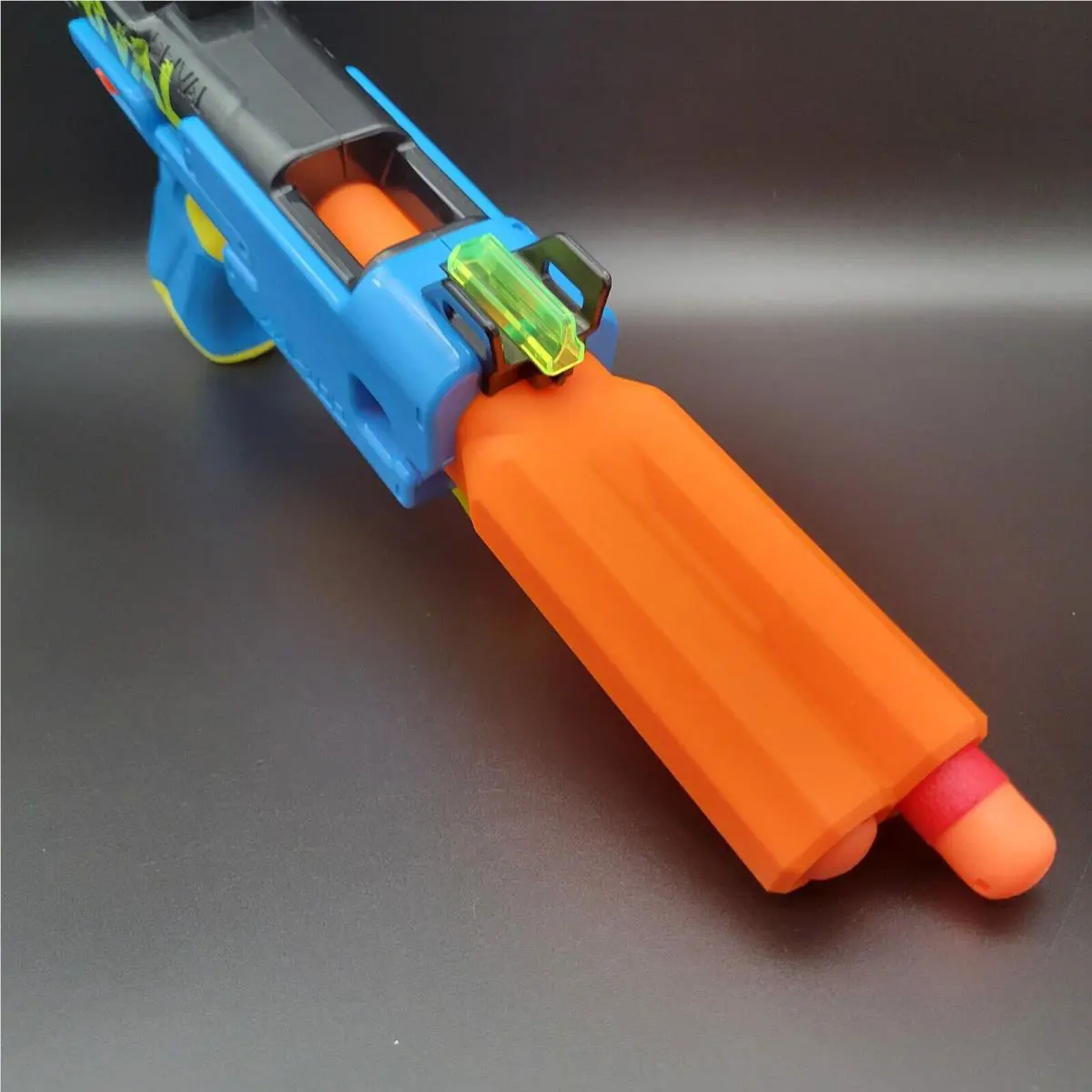 Modded Nerf Rival Fate Mega Dart Double Shot Barrel Blaster - Toy Pistol Gun