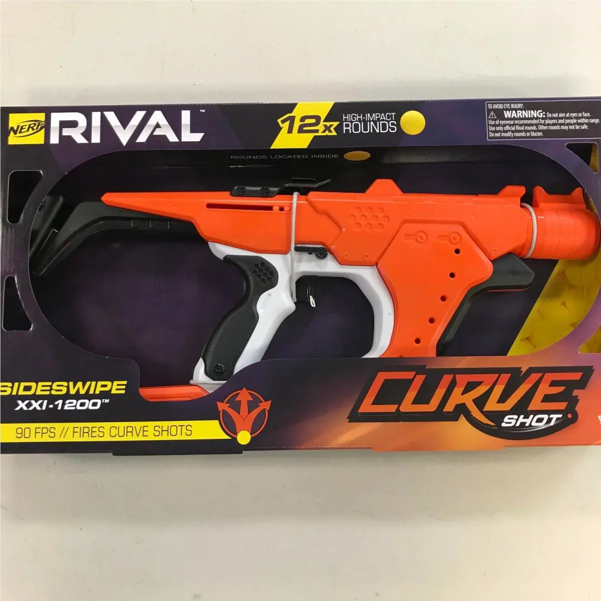 Hasbro Nerf Rival Curve Shot Play Item Nerf Toy Kids