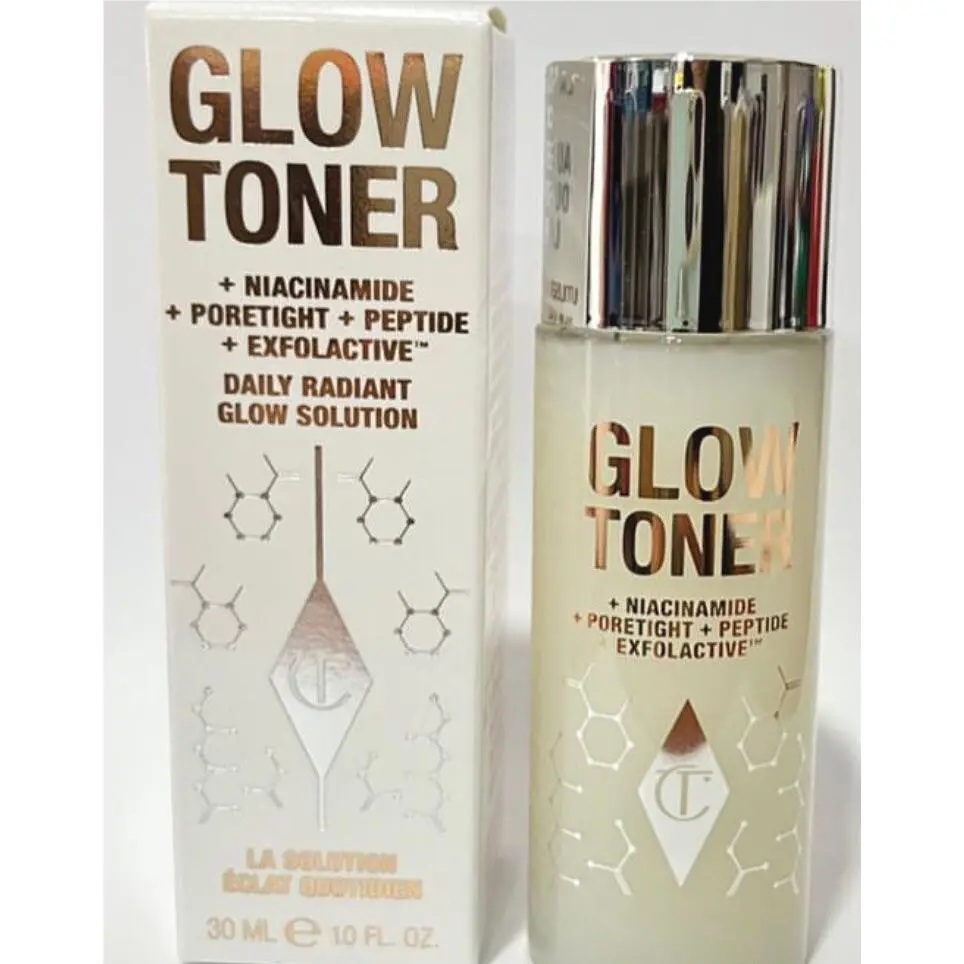 Charlotte Tilbury Glow Toner Reduces Pores Gives Radiant Skin 1 fl oz