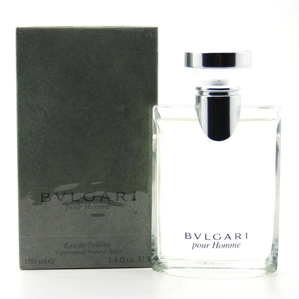 Pour Homme by  Eau De Toilette Spray For Men Formula 3.4 oz by Bvlgari