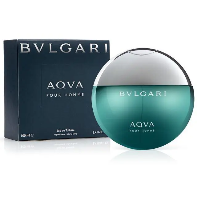 Aqva Pour Homme Cologne Eau De Toilette Spray Men 3.4 fl oz by Bvlgari
