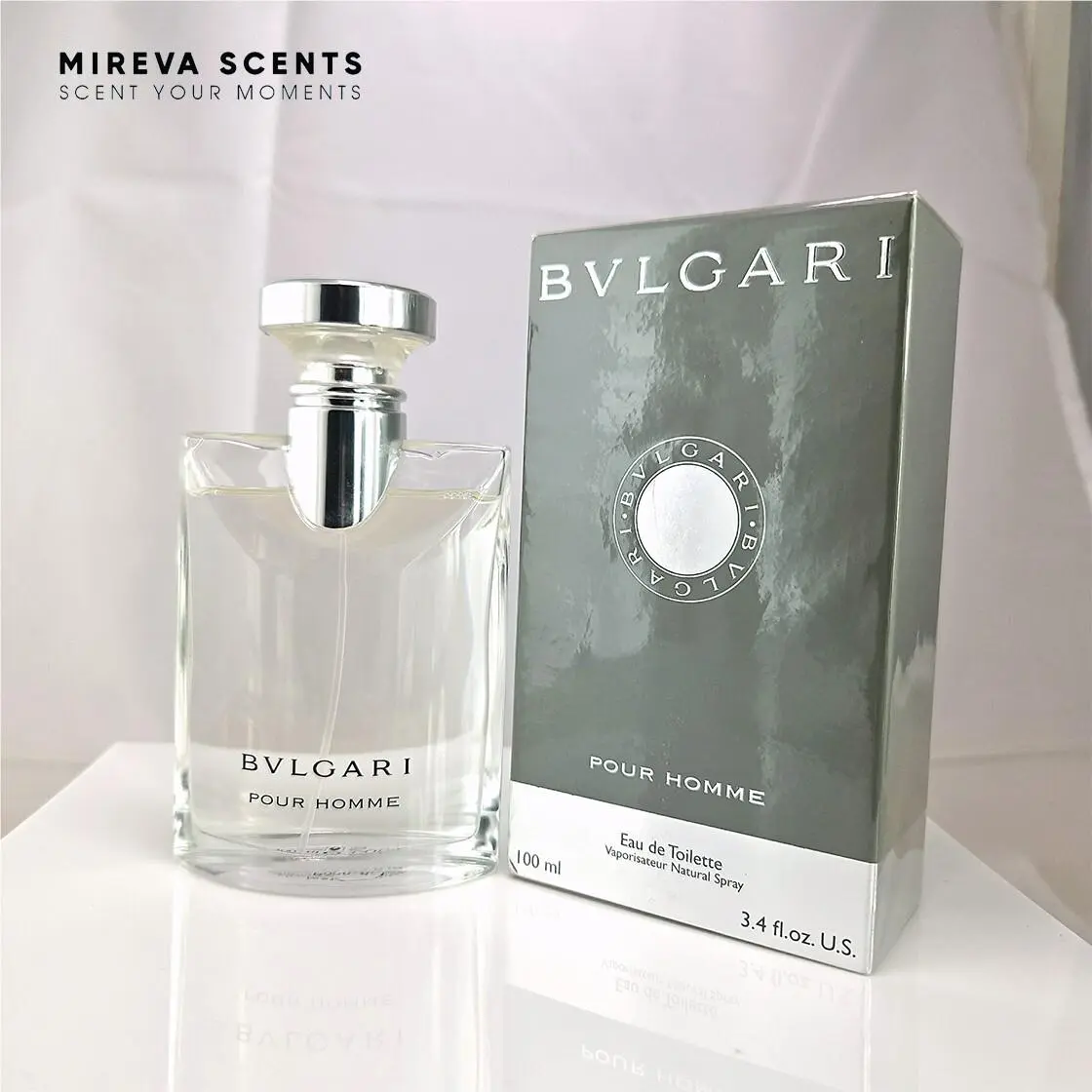 Bvlgari Pour Homme Eau De Toilette 3.4oz