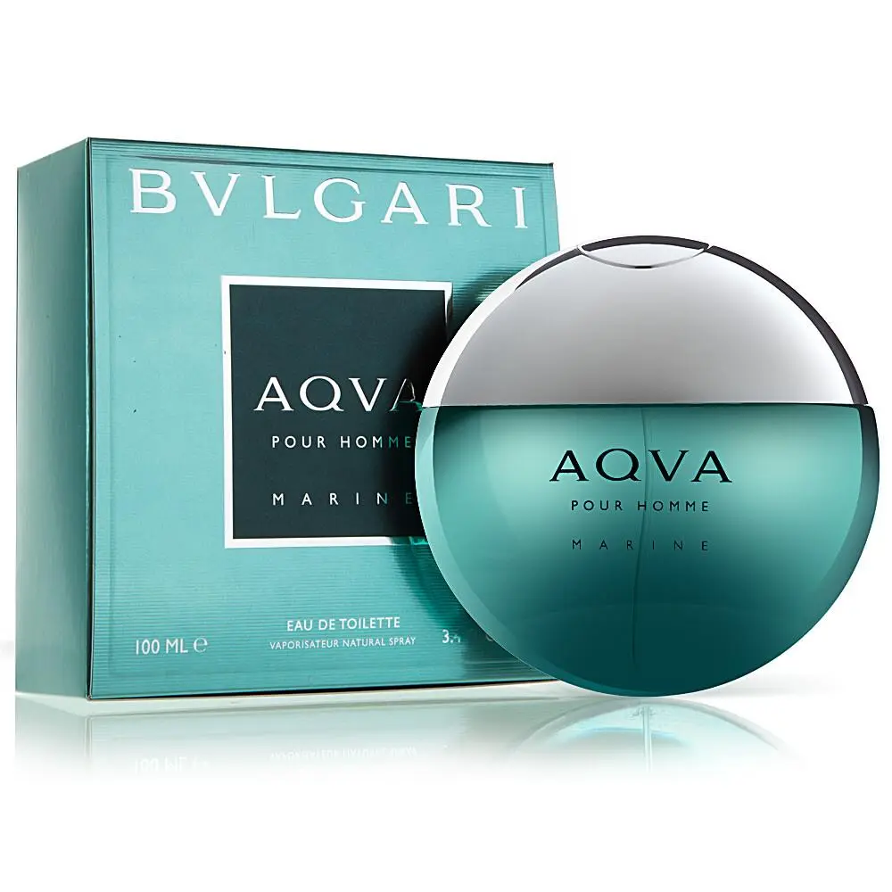 Bvlgari Aqva Marine Pour Homme Men 3.4 oz Eau de Toilette Spray