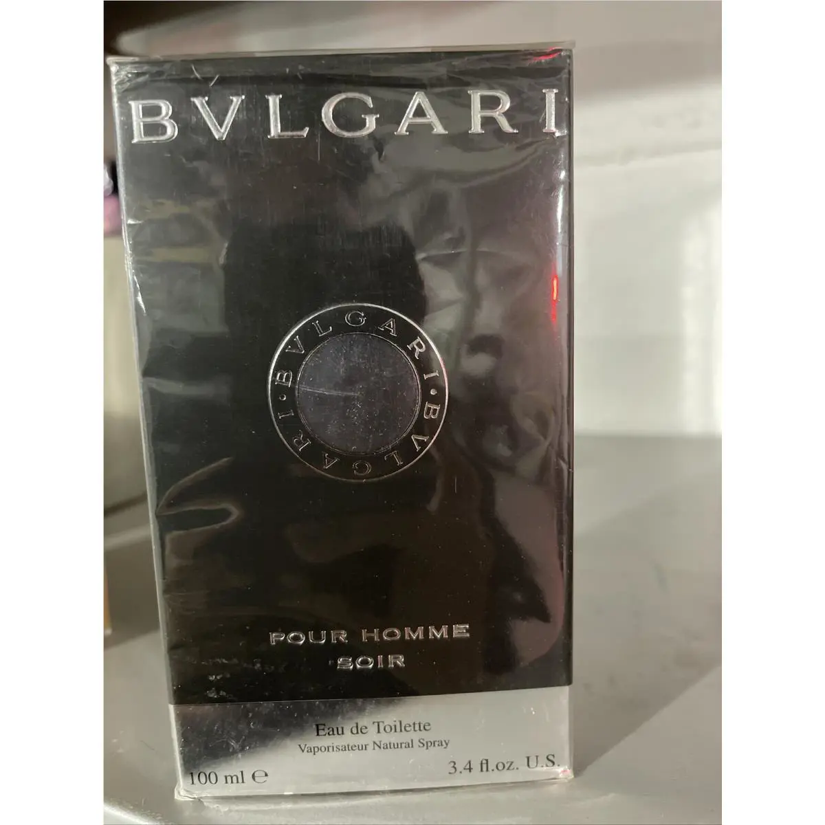 Bvlgari Pour Homme Soir 3.4 Fl.oz 100 ML Eau DE Toilette Spray
