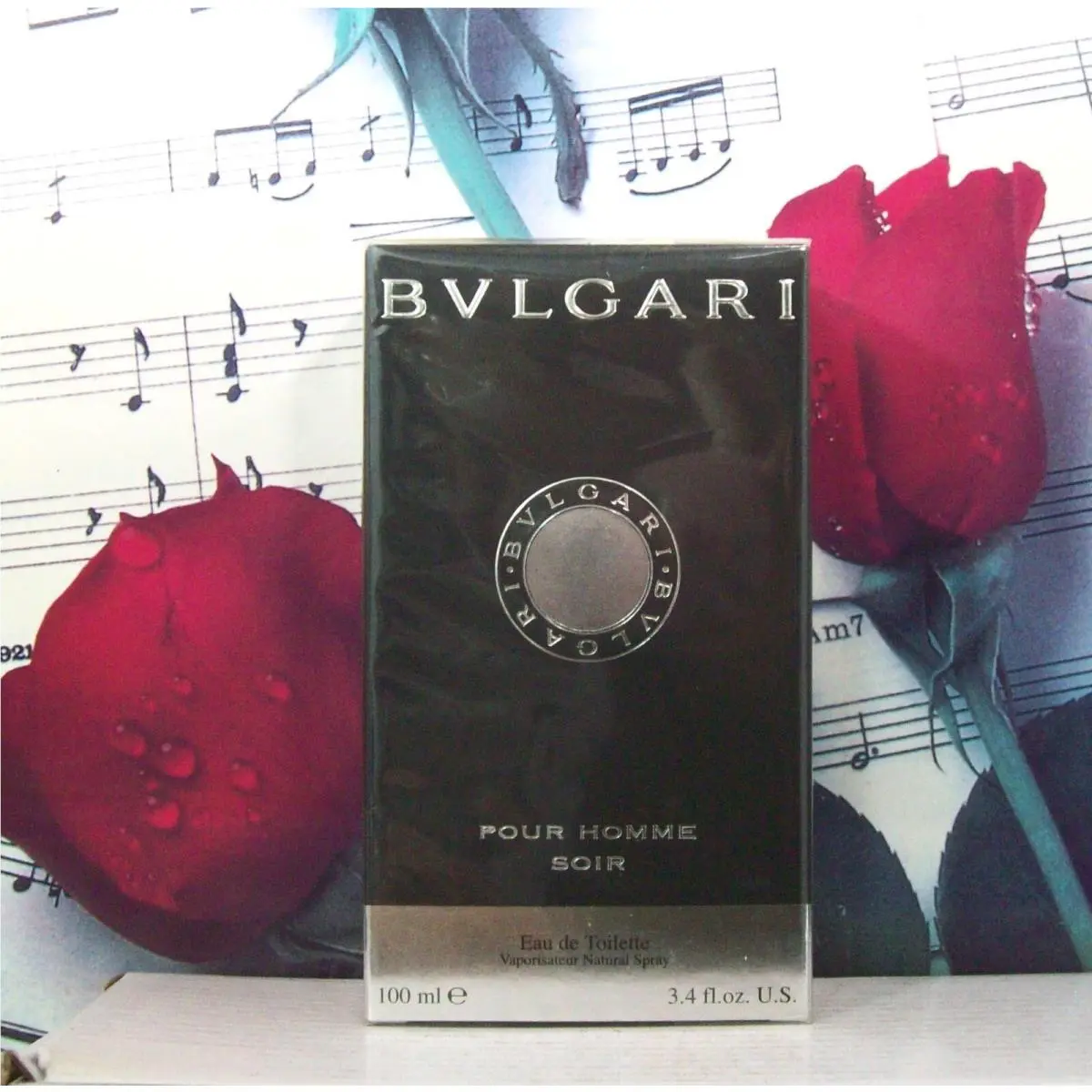 Pour Homme Soir 3.4 Fl.oz 100 ML Eau DE Toilette Spray by Bvlgari