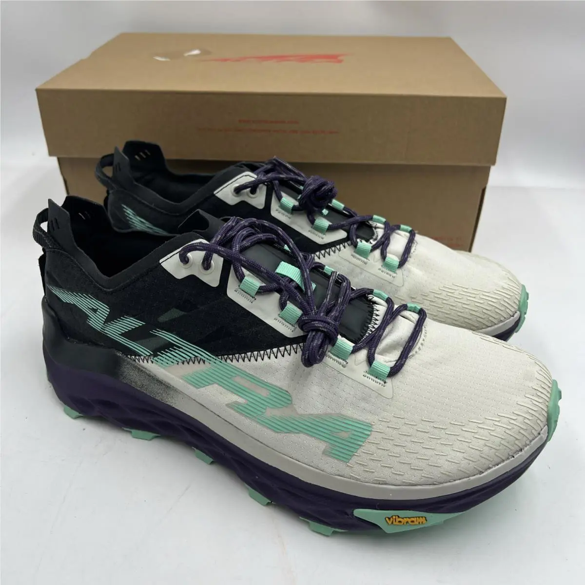 Altra Women`s AL0A548D Mont Blanc Trail Running Shoes Black/purple Sz 11