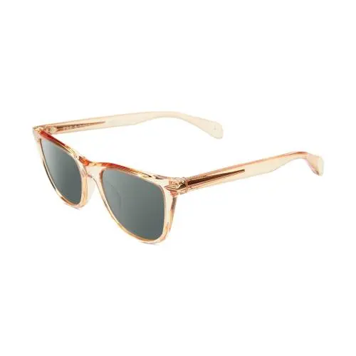 Rag Bone 1051 Womens Polarized Sunglasses in Crystal Peach Orange 53mm 4 Options Smoke Grey Polar by Rag & Bone