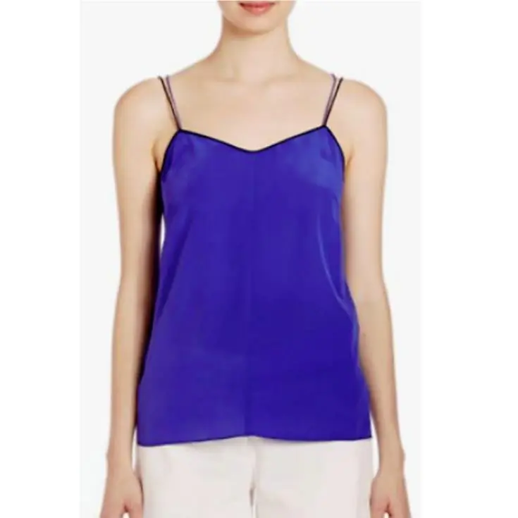 Rag Bone Patti Silk Camisole Blue