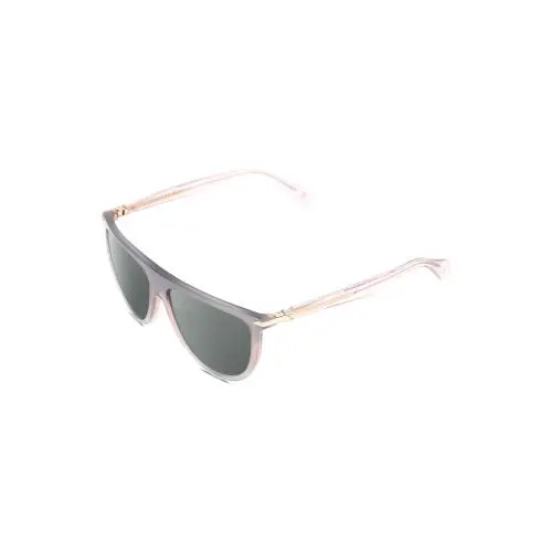 Rag Bone 1056 Unisex Polarized Sunglasses in Smoked Crystal Grey 57 mm 4 Options Smoke Grey Polar by Rag & Bone