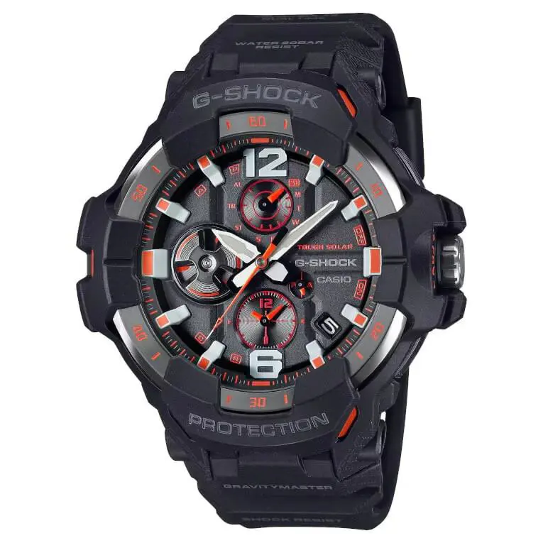 G-shock Gravitymaster GRB300-1A4 Pilot Solar Analog Men`s Watch by Casio