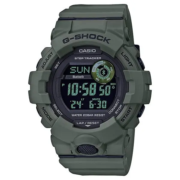 Casio G-shock Move GBD800UC-3 Sports Green Digital Led GBD-800 Series Watch