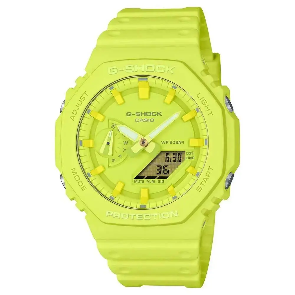 Casio G-shock GA2100-9A9 Analog-digital Watch Volt Yellow Limited Edition